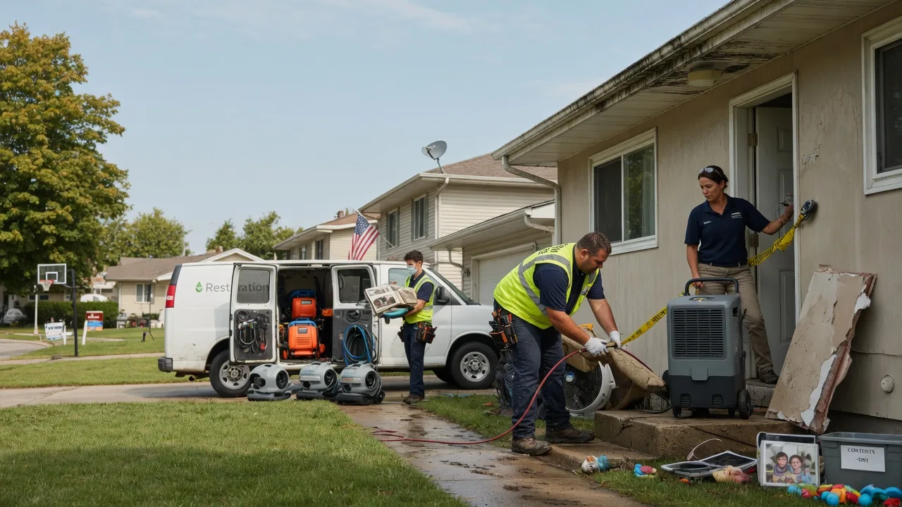 Water Damage Restoration in Mcdade, TX near me